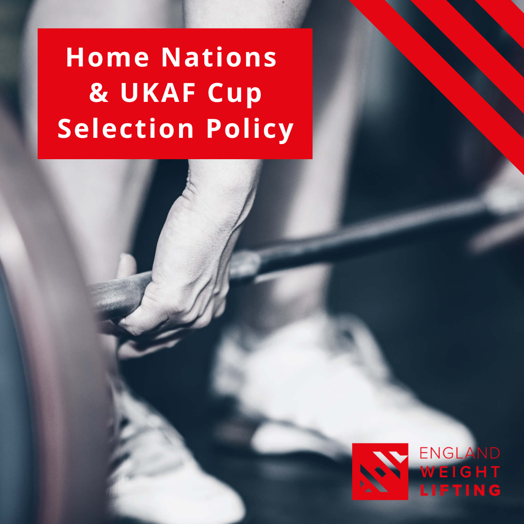 Home Nations & UKAF Cup Selection Policy